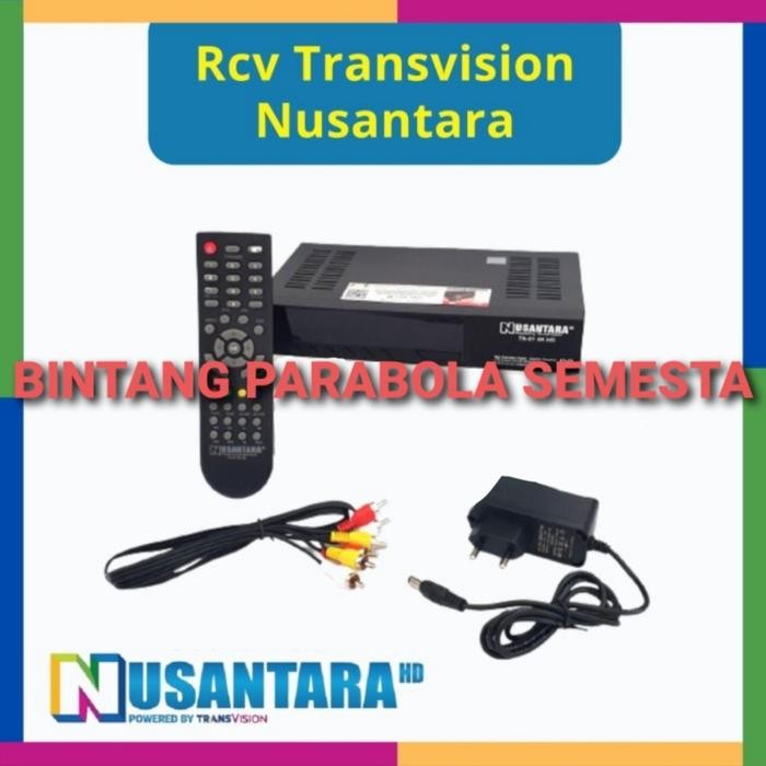 receiver transvision hd nusantara