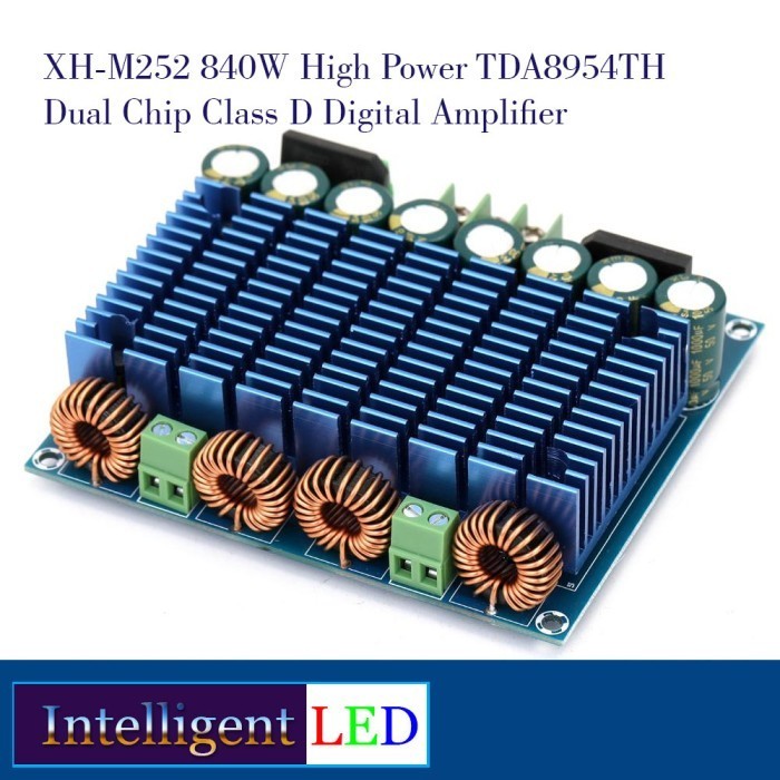 (Expert) XH-M252 840W High Power TDA8954TH Dual Chip Class D Digital Amplifier