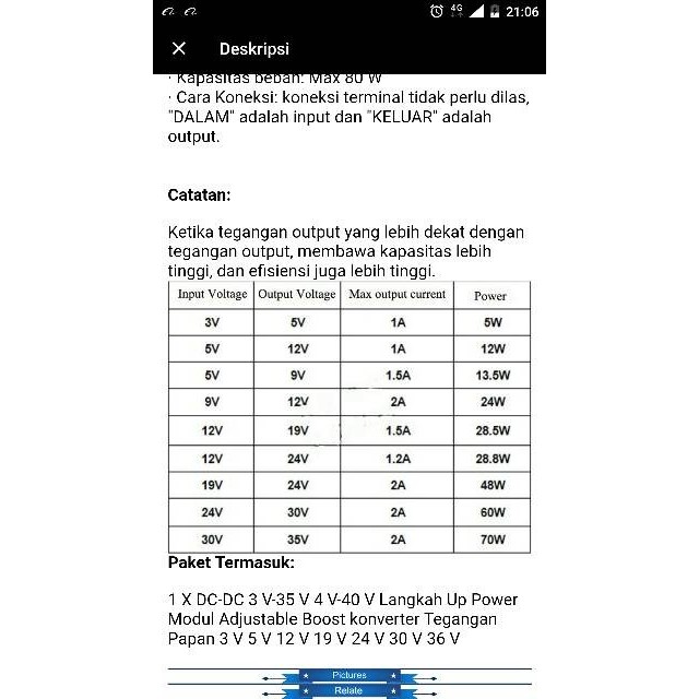 (Expert) Step Up 3 V-35 V 4 V-40 V LM2587 Power Adjustable Converter