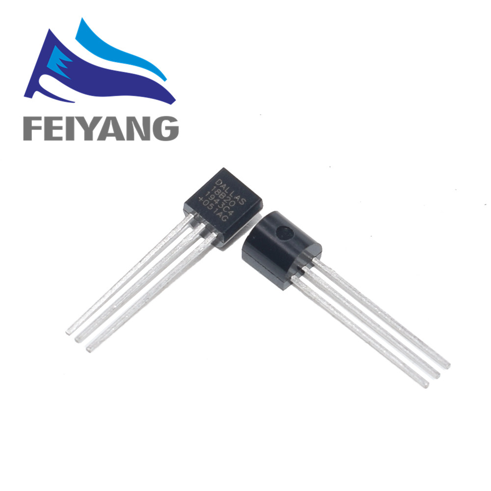 IMPORT 1/5/10PCS DALLAS DS18B20 18B20 TO-92 IC CHIP THERMOMETER TEMPERATURE SENSOR