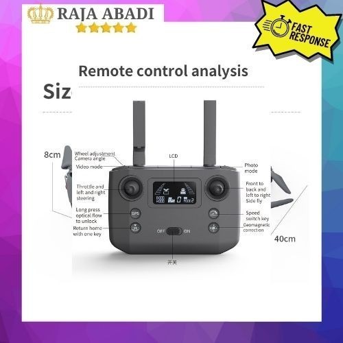 (Expert) Drone KF101 Pro GPS 5G 4K HD ESC Camera 3-Axis Gimbal EIS