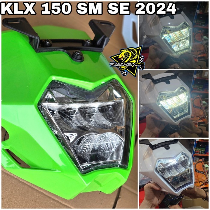 Lampu Depan Klx 2023 2024 / Batok Lampu Klx Bf 150 Sm Se