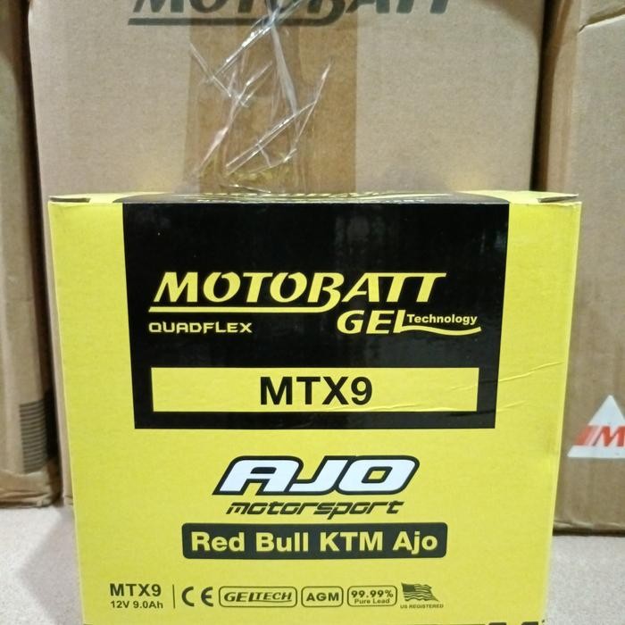 Aki Motor Motobatt Mtx9