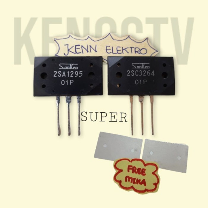 (Expert) transistor sanken 1295 3264 original SUPER