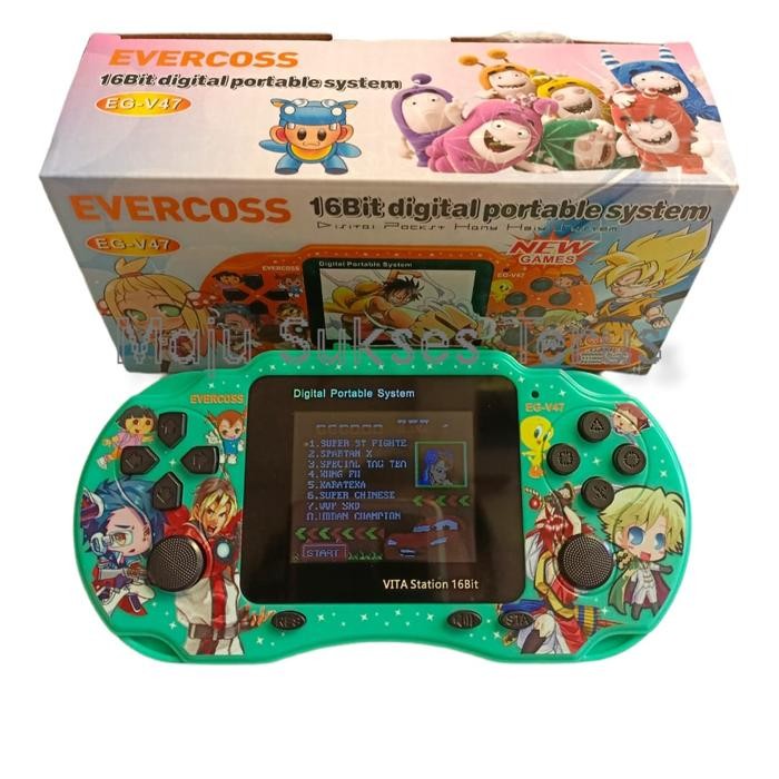 Mainan Anak PVP Game Portabel Nintendo Evercoss