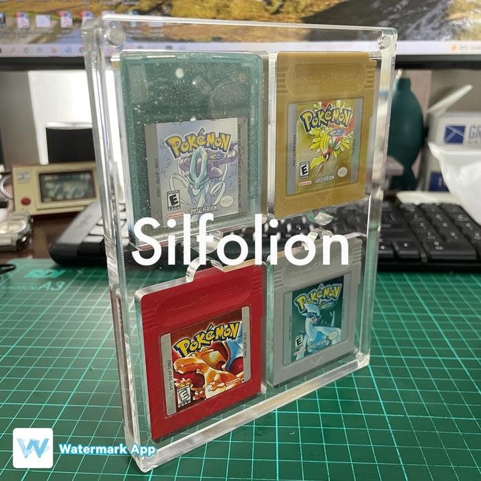 Kaset Cartridge Game Acrylic Akrilik Case Gameboy DMG Color GBC