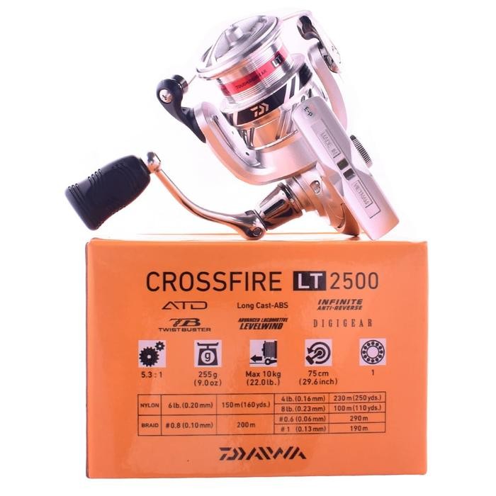 Reel Spinning Daiwa Crossfire Lt 2020 - 3000C Indonesiamemancing