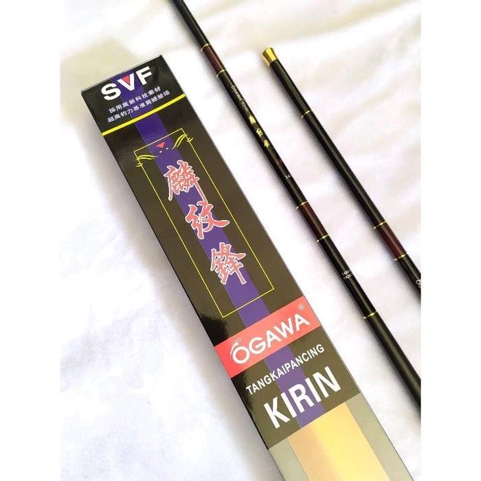Tegek Carbon Ogawa Kirin Panjang 360,450,540Cm Joran Ikan