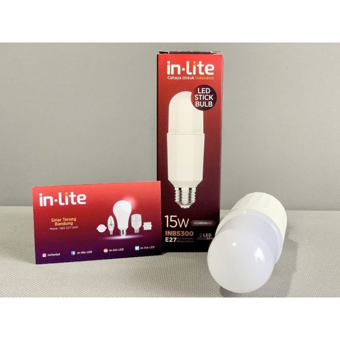 (Expert) LAMPU LED STICK BULB INLITE 15 WATT - INBS300