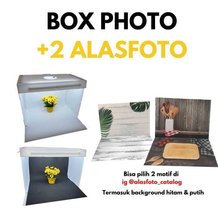 [Expert] Box Studio mini ukuran A1 pas dengan alasfoto A1
