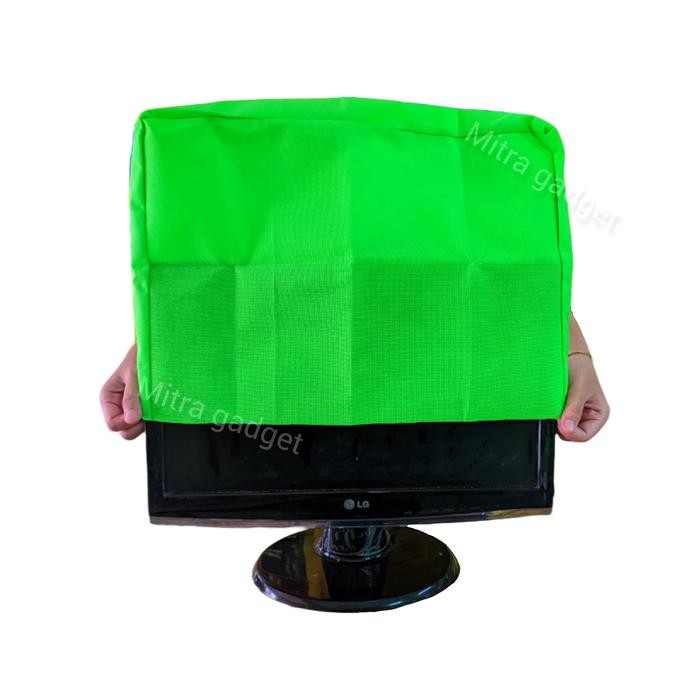 [Expert] Cover Monitor Kain Penutup Sarung Pelindung Anti Debu LCD Komputer