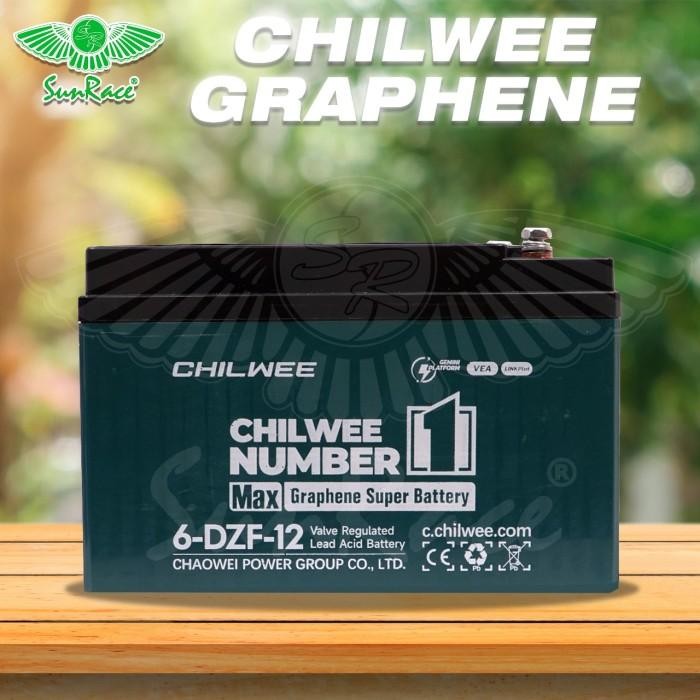 BATERAI / AKI PREMIUM 12V 12AH 2 HR / 15 AH 20 HR SEPEDA LISTRIK CHIL WEE GRAPHENE