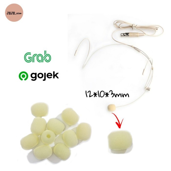[Expert] Busa mic headset lidi - spon microphone headset mini kecil -
