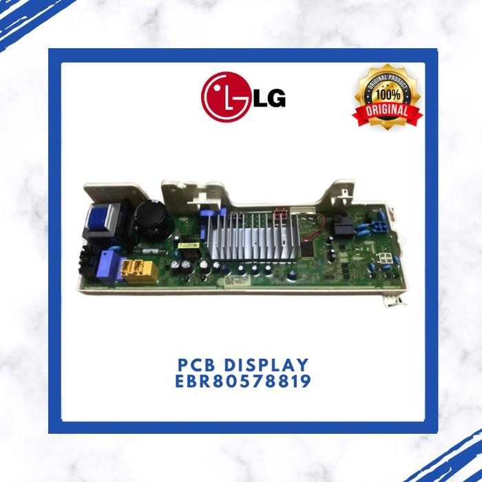 PCB MODUL MAIN MESIN CUCI LG EBR80578819 F1007NPPW ORIGINAL