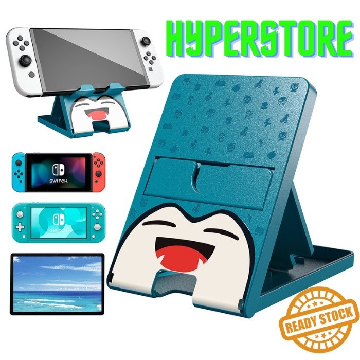 [Expert] Folding Stand playstand Nintendo Switch OLED V2 Lite Snorlax