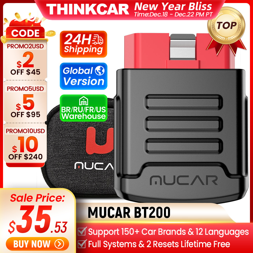 MUCAR BT200/BT200 PRO Bluetooth Car Diagnostic Tool Oil IMMO SAS 15