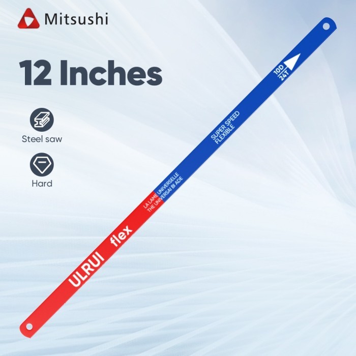 PREMIUM Mitsushi Hacksaw / Mata Gergaji Besi / Hacksaw Saw Blade