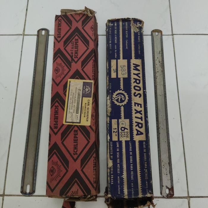 PREMIUM OBRALMata Gergaji Besi Carl Schlieper Germany dan Myros Extra Czecho