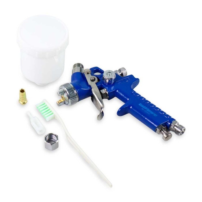 SPRAY GUN SPOIT DICO TAFFWARE SEMPROTAN TABUNG ATAS NOZZLE HVLP AIRBRUSH - H2000A/827P