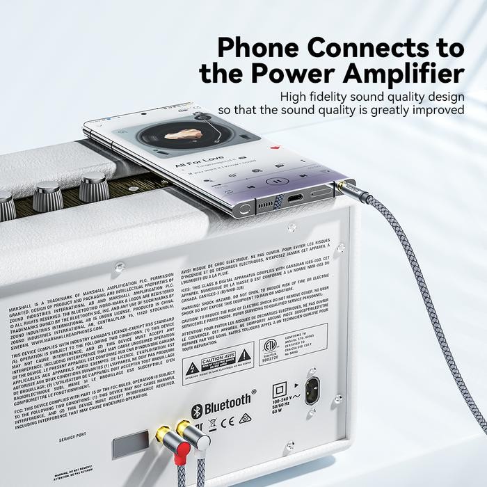 Terlaris Kabel Audio Jack 3.5Mm Ke Rca Shape L Double Lotus Elbow Adapter 3M - Kabel Rca Ke Aux