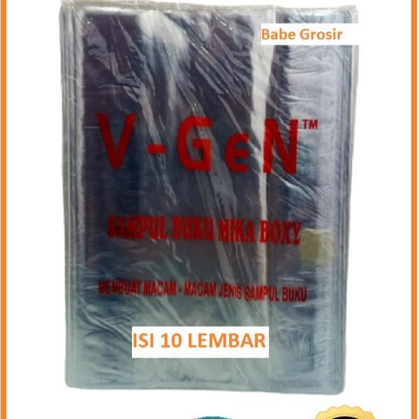 

SAMPUL BUKU BOXY / SAMPUL MIKA / PLAIK BOXY 1 SET ISI 10 LEMBAR