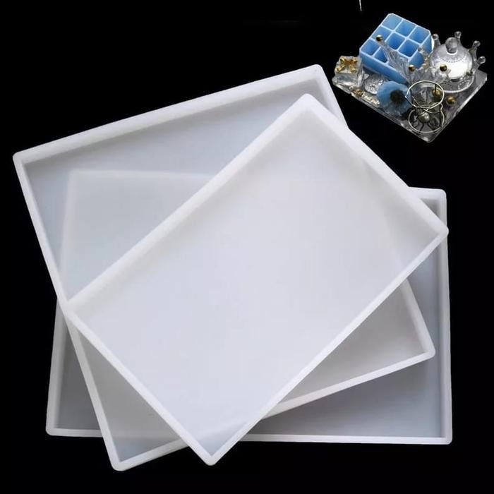 

Cetakan Silikon Resin Persegi Square Rectangle Large Coaster Mold Gratis Ongkir