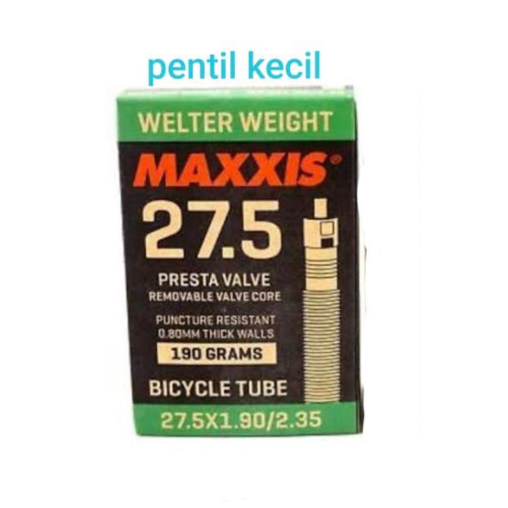 ban dalam maxxis 27.5 x 1.90 2.35 pentil presta kecil sepeda mtb [mutu terbaik]