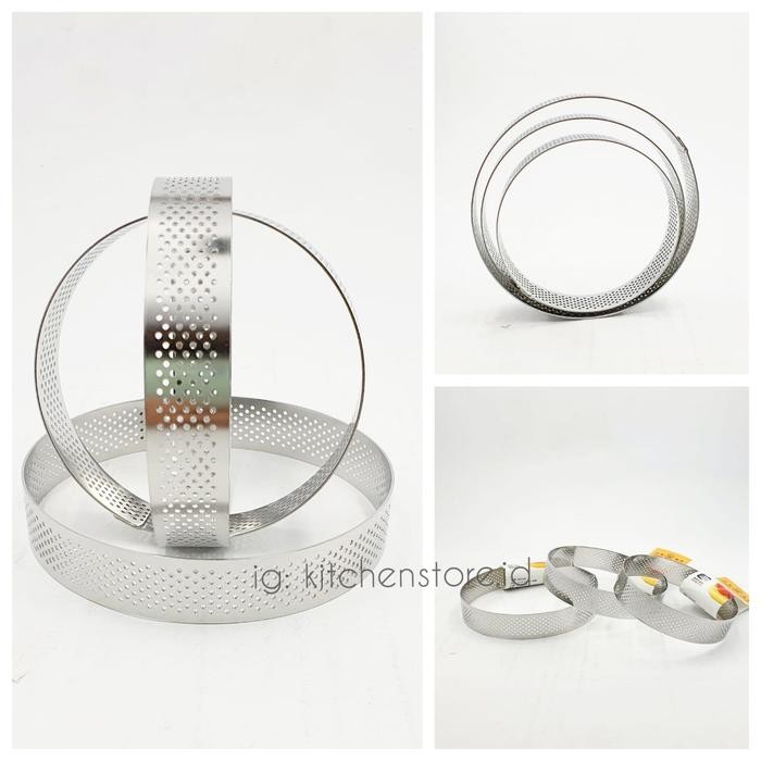 

Sanneng Perforated Tart Ring / Cetakan Ring Pie Tart Bulat Gratis Ongkir