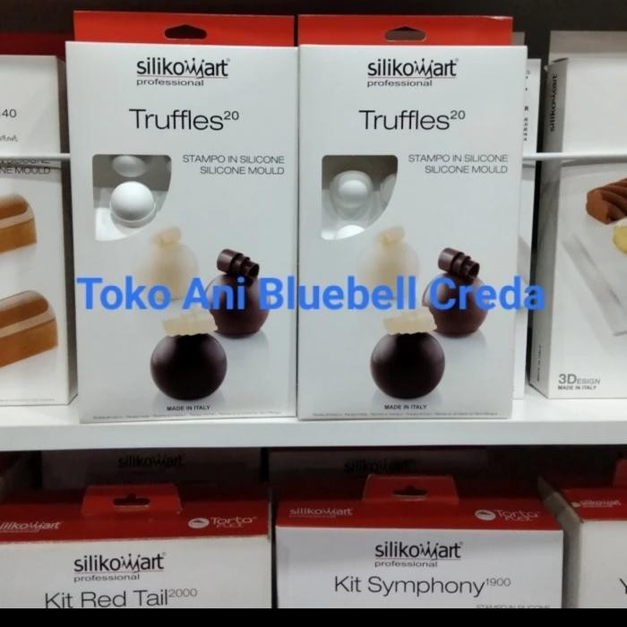 

Silikomart Silicone Mold Mini Truffle 20 Ml 3.2 Cm H 2.8 Cm 15 Cav ( Sf172 ) Gratis Ongkir