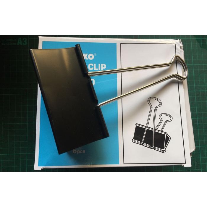 

Joyko Binder Clip 320 100 Mm Besar / Klip Penjepit Kertas Besar No.320