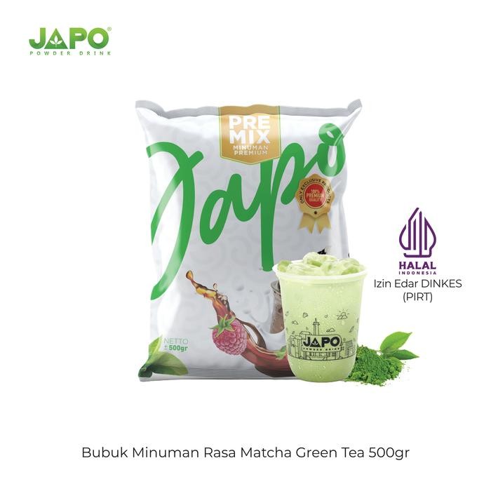 

JAPO Bubuk Minuman Matcha Greentea 500 gr