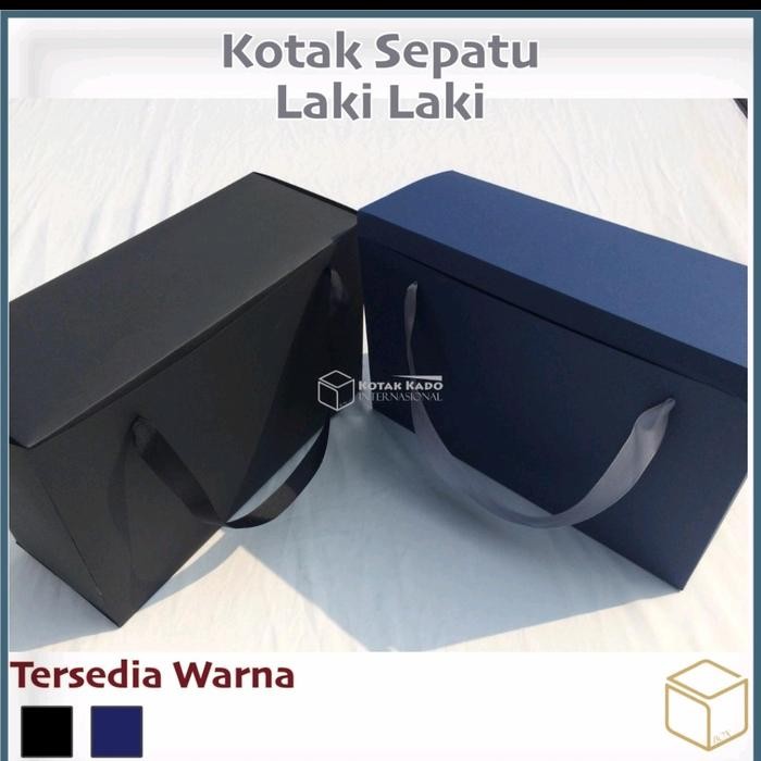 Kotak sepatu pria Hadiah sepatu Kotak muat kardus sepatu Brand