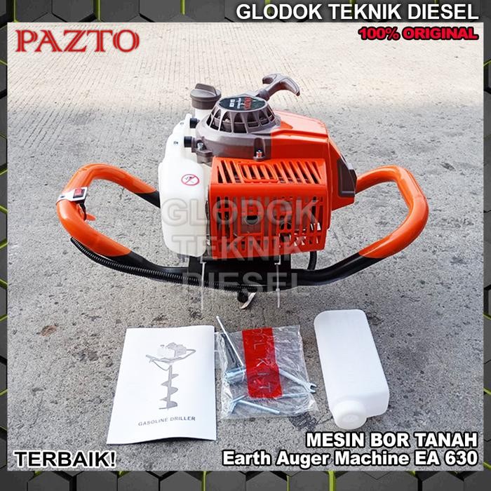 Mesin Bor Lubang Tanah Biopori Earth Auger Drill 63 cc + Mata Original