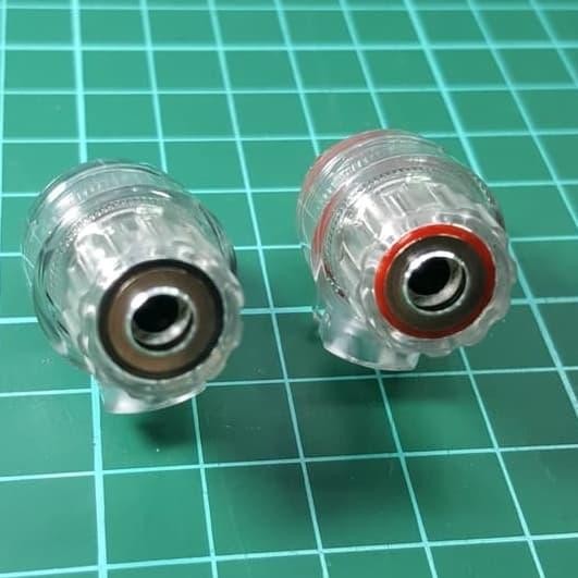 Audio Speaker Loudspeaker Binding Post Rhodium Vermoth Sepasang