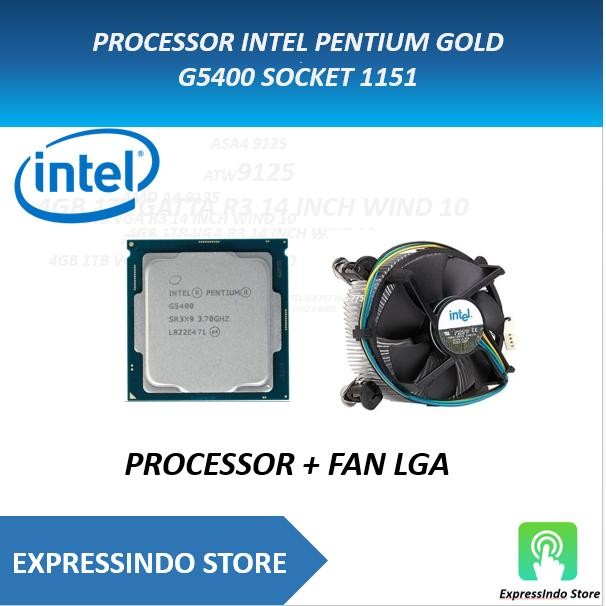 Processor Intel Pentium Gold G5400 Tray + Fan