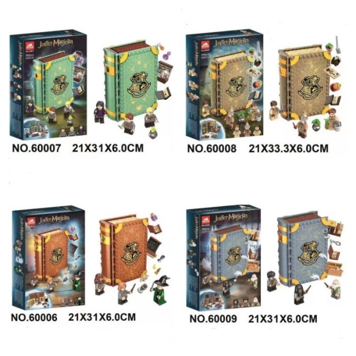 PROMO / TERMURAH Harry Potter Book Bricks Justice Magician Adventure Story Mini Figure TERBAIK
