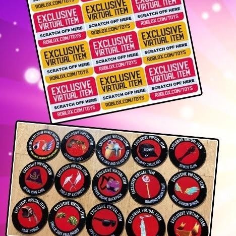 Action Figure Roblox Original Exclusive Virtual Item Code