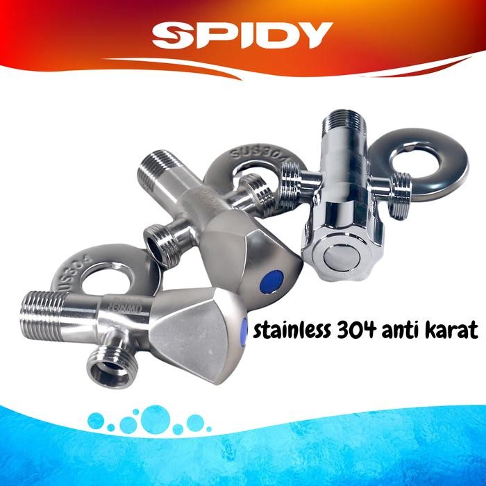 SPIDY KERAN KLOSET TOILET JET SHOWER WASHER STAINLESS MODEL F DAN T