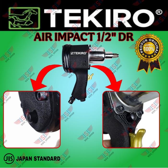 AIR IMPACT WRENCH 1/2" TEKIRO IMPACT ANGIN TEKIRO ORIGINAL