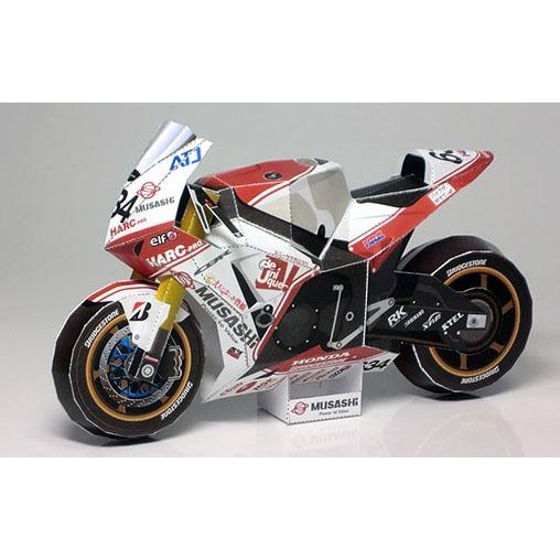 

DIY Papercraft Lembar Kertas Pola Motor Honda CBR1000RR Simple Model