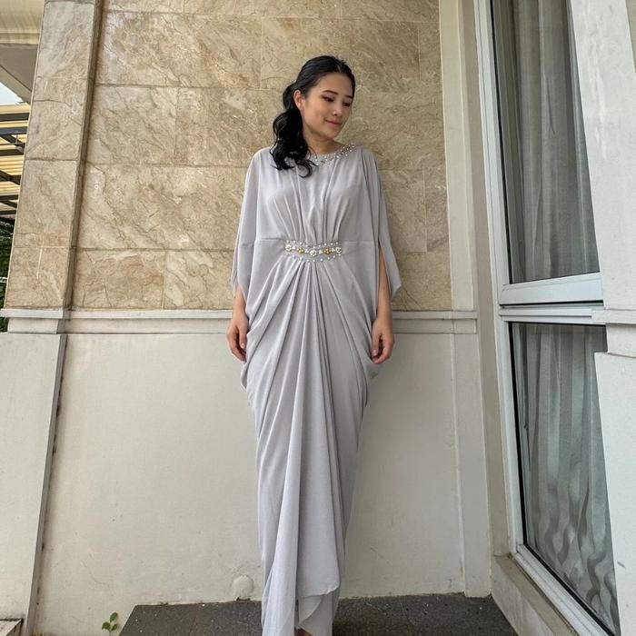 Dress Kaftan Lebaran Kaftan Ceruty Kaftan Dress Lebaran 2024