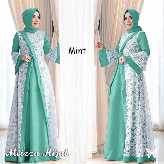 Gamis Meizza Hijab Brukat