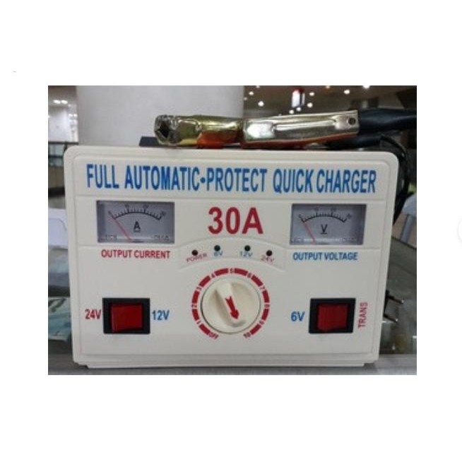 CHARGER AKI 30 AMPERE TRAFO MERK RAYDEN GRATIS ONGKIR