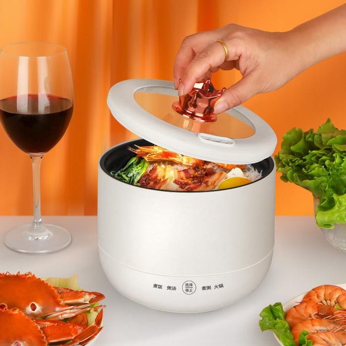 Penanak Nasi Serbaguna/Rice Cooker Mini 1,8L/Penanak Nasi Multifungsi Terintegrasi Penanak Nasi