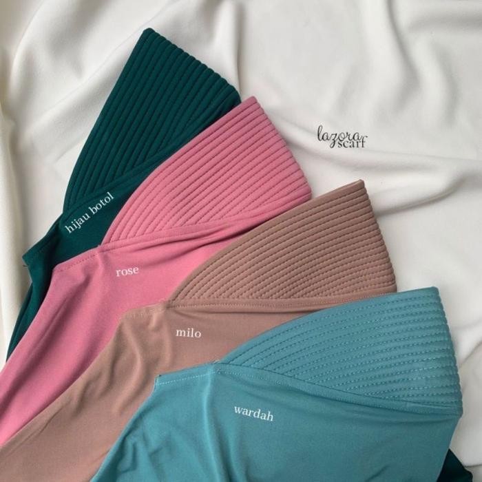 (PREMIUM) Bergo Oval Dasya/ Hijab Sport Instan/ Bergo Dasya Nyaman Instan