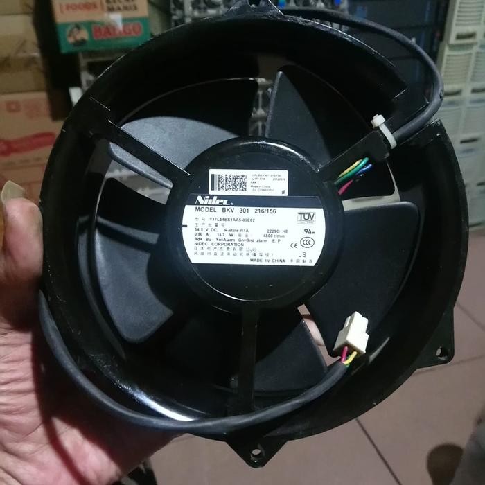 Fan Blower NIDEC Dc 50.4 17 cm.