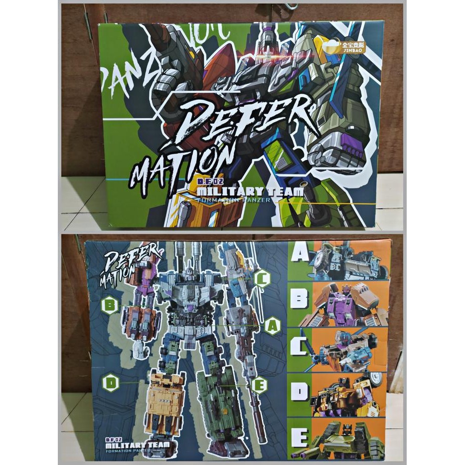 Robot Transformer Combiner Bruticus Ukuran Besar Tinggi 47 CM Kolektor