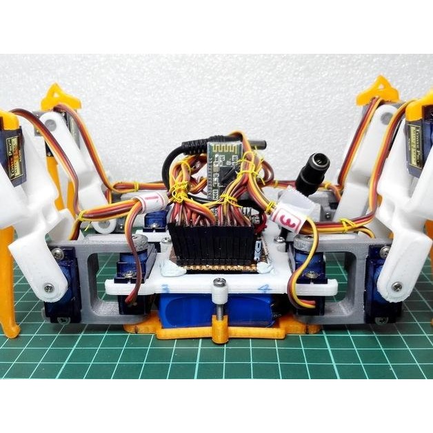 Spider Laba Laba Robot Arduino (Kit Only) - 3d printing