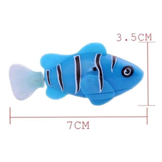 mainan ikan robot berenang