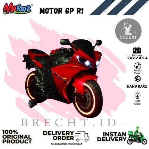 Motor Aki Anak R1 - Motor Sport Anak - Mainan Motor